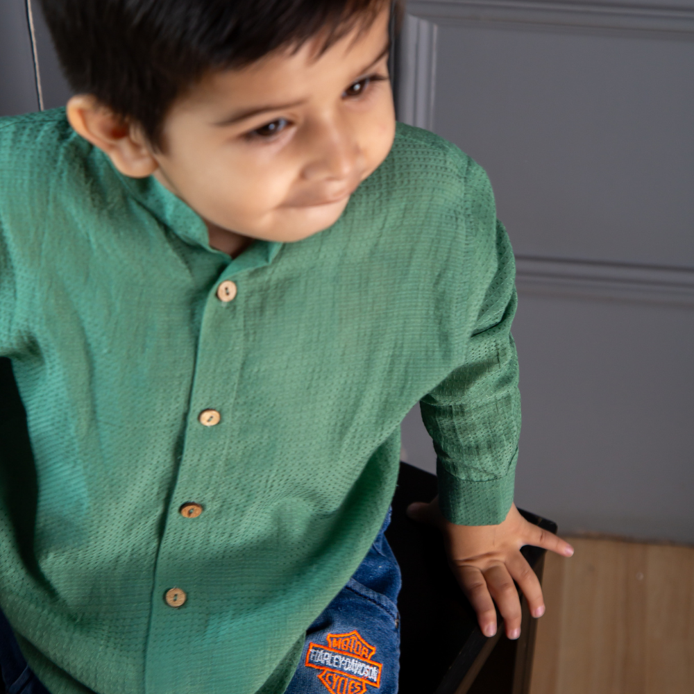 Aloe Vera Fabric Kids Shirt