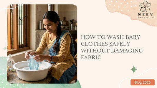 how to wash newborn baby clothes first time