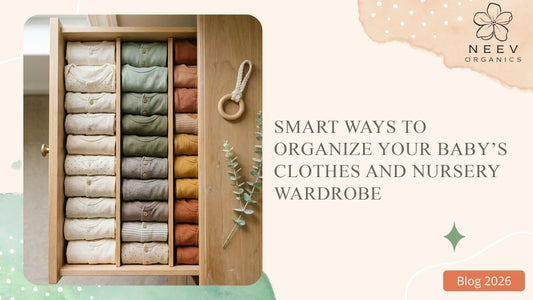 organize baby clothes