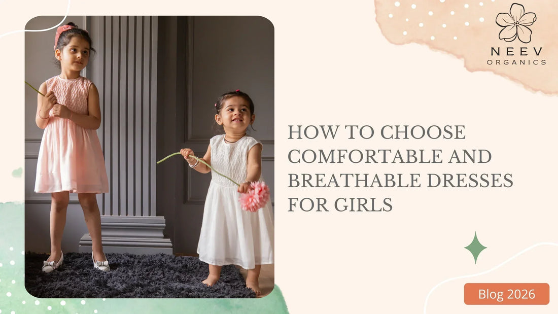 organic girls dress