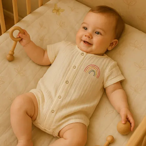 Soft Cotton Rompers for Babies