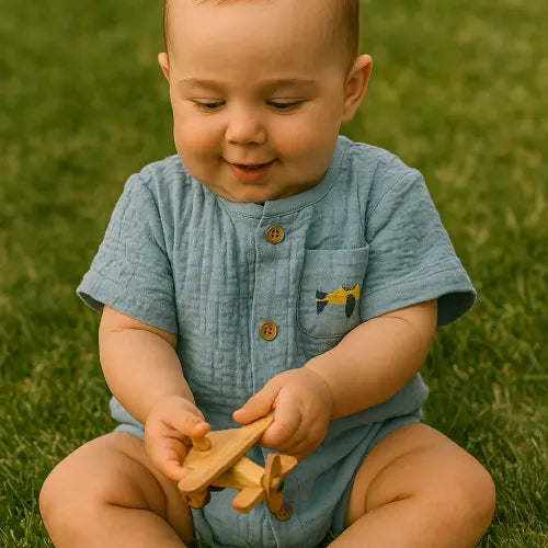Organic Cotton Rompers