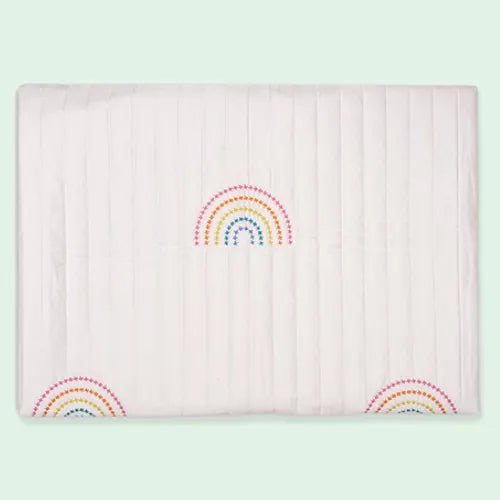rainbow baby blanket